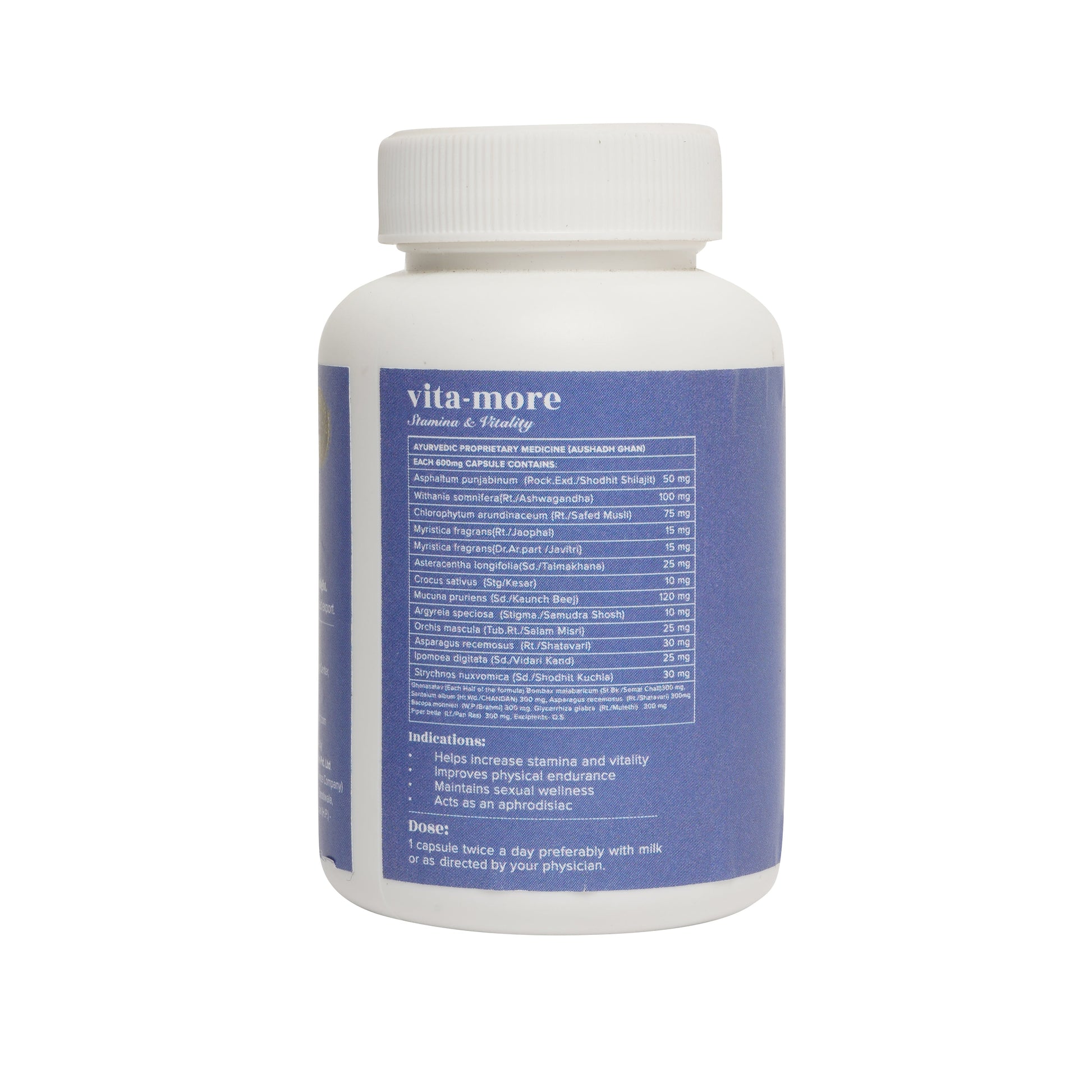 Baidyanath Jhansi Ayurvedant Vita More Capsules - Grab2buy