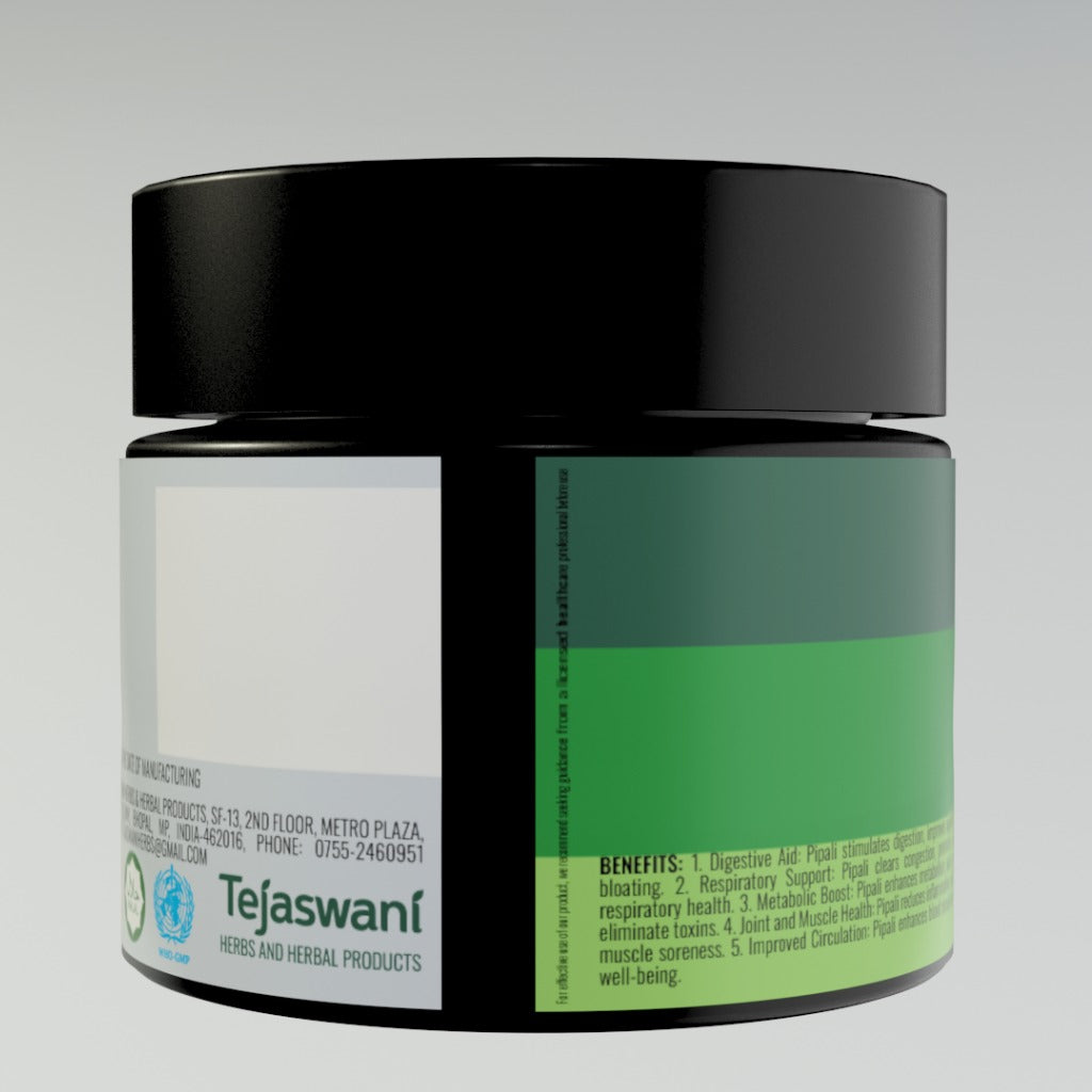 Tejaswani Herbs and Herbal Products Pipli Powder 