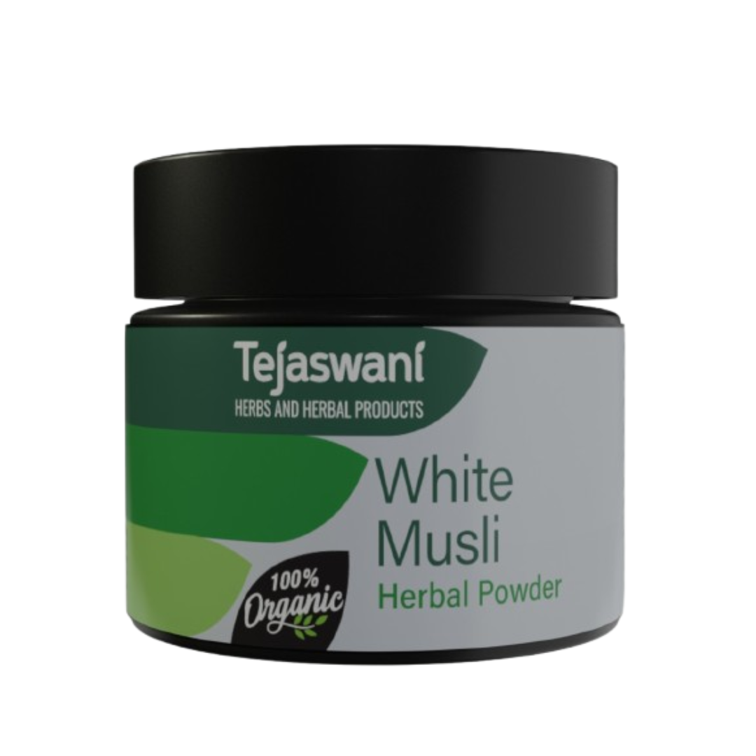 Tejaswani Herbs and Herbal Products White Musli Powder 
