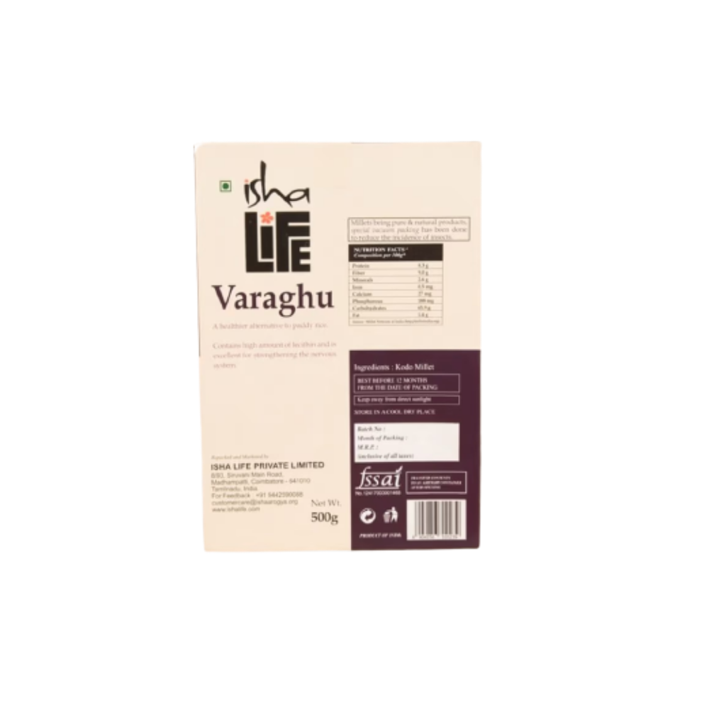 Isha Life Varaghu (Kodo Millet/Kodra) 