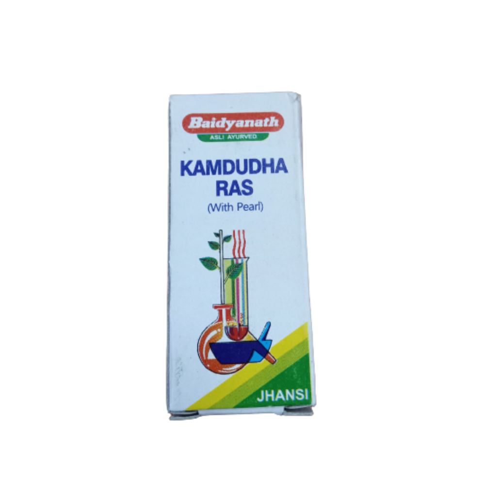 Baidyanath Jhansi Kamdudha Ras with Moti Yukta | Grab2Buy