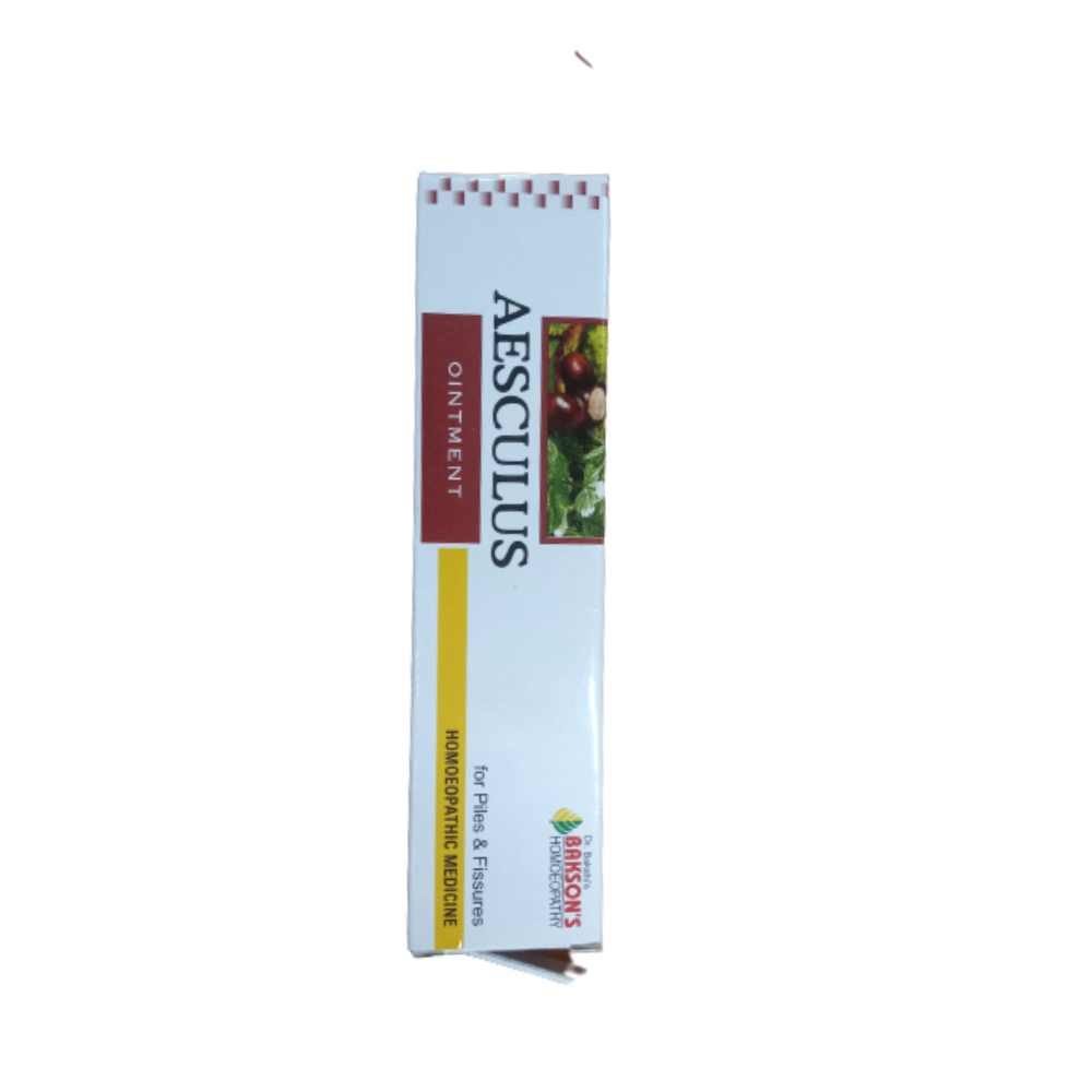 Bakson's Homeopathy Aesculus Ointment - Grab2buy