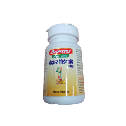Baidyanath Jhansi Medohar Vidangadi Loha - 40 Tablets 