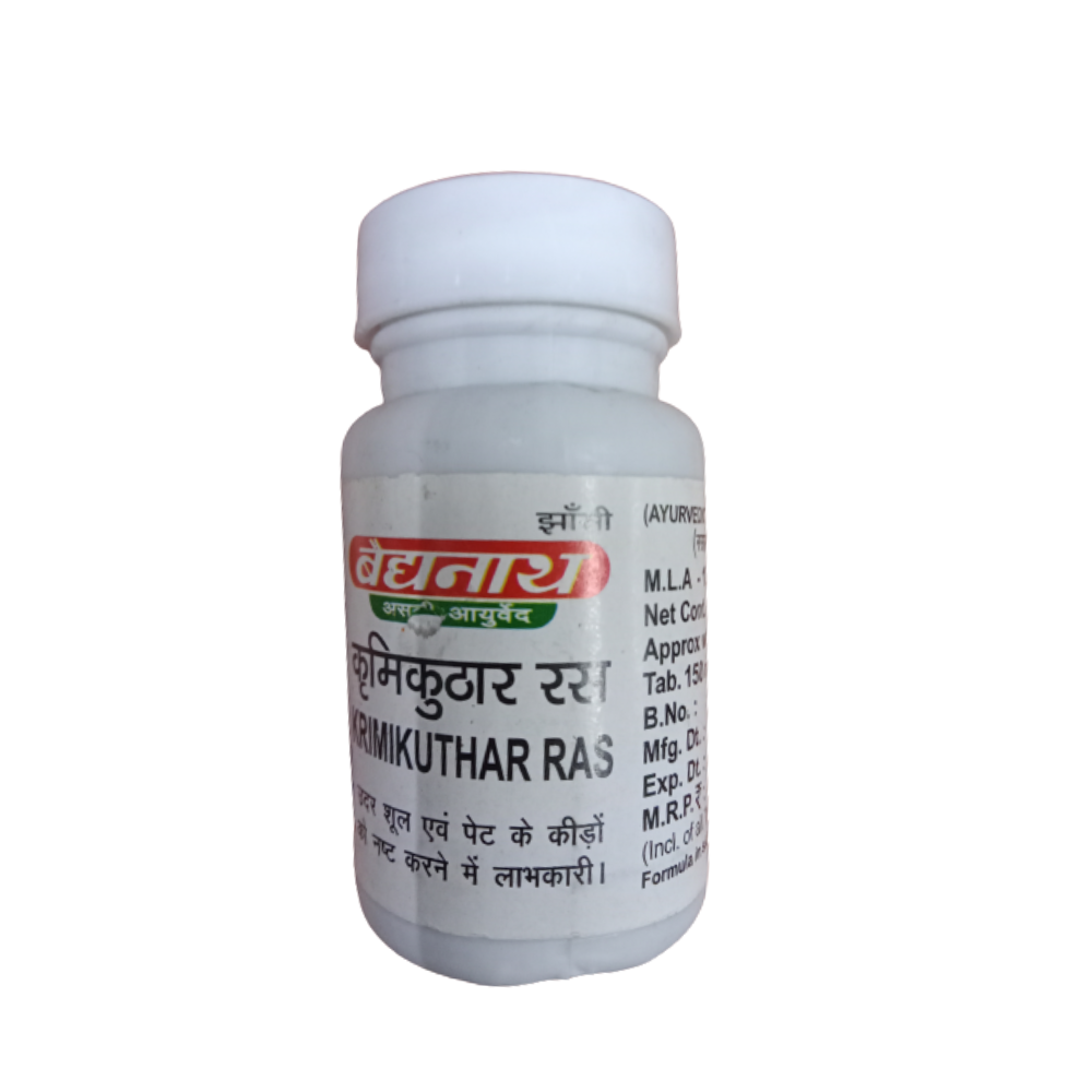 Baidyanath Jhansi Krimikuthar Ras 80 Tabs | Grab2Buy