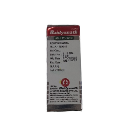 Baidyanath Raupya Bhasma - Grab2buy