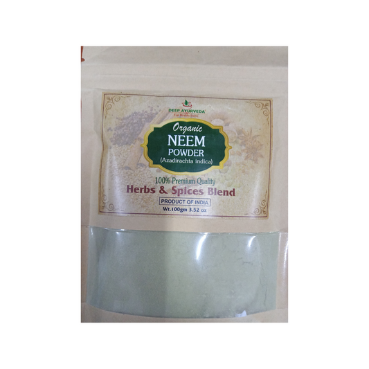 Deep Ayurveda Organic Neem Powder 