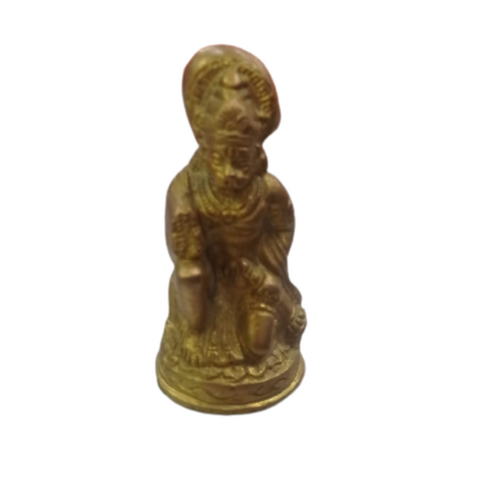 Kannssky Brass Hanuman Statue for Home Religious Decorative Idol - Grab2buy