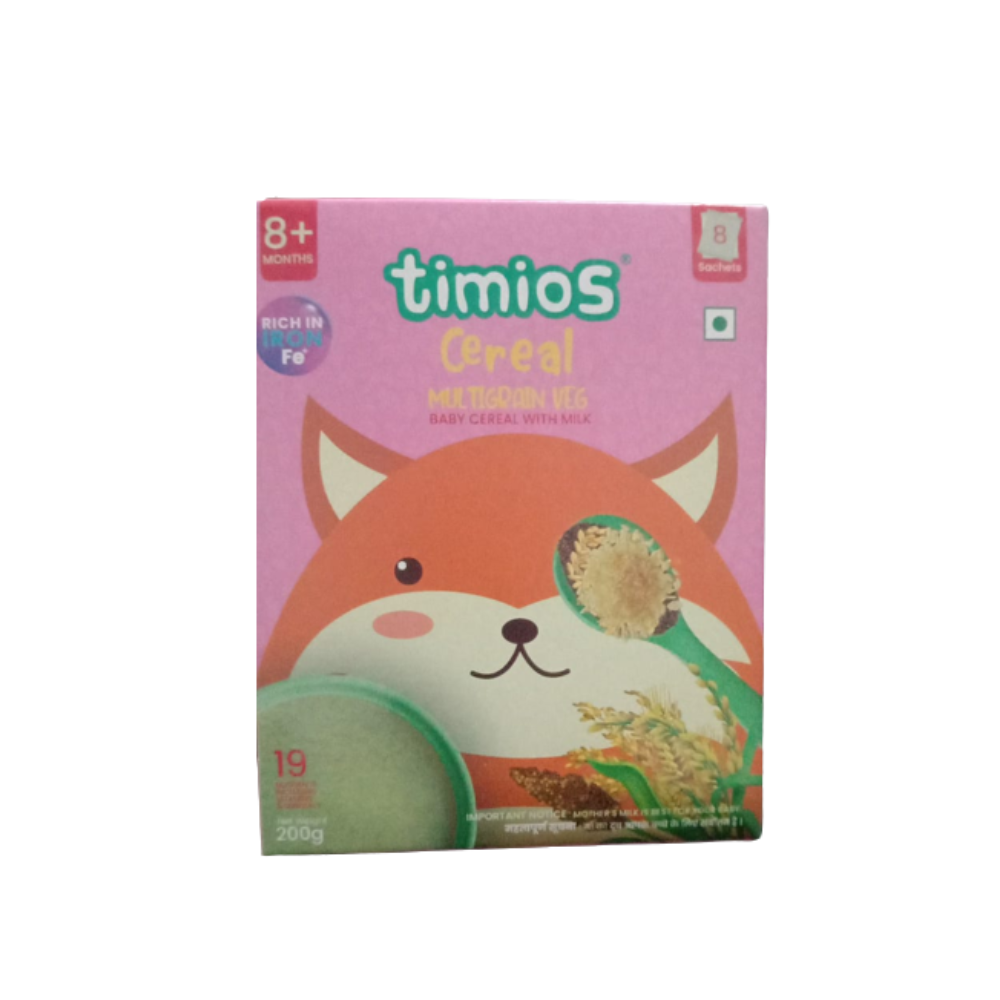 Timios Organic Multigrain Veg Baby Cereal  Grab2Buy Timios Grab2Buy