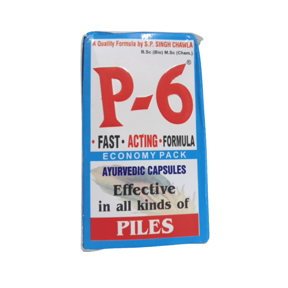 Ayurvedic P-6 Capsules | Grab2Buy