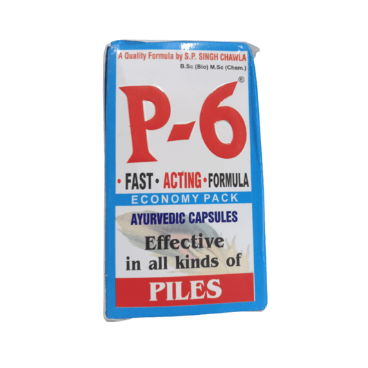 Ayurvedic P-6 Capsules | Grab2Buy