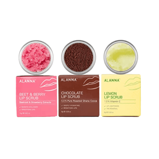 Alanna All Lip Scrubs Combo - Grab2buy