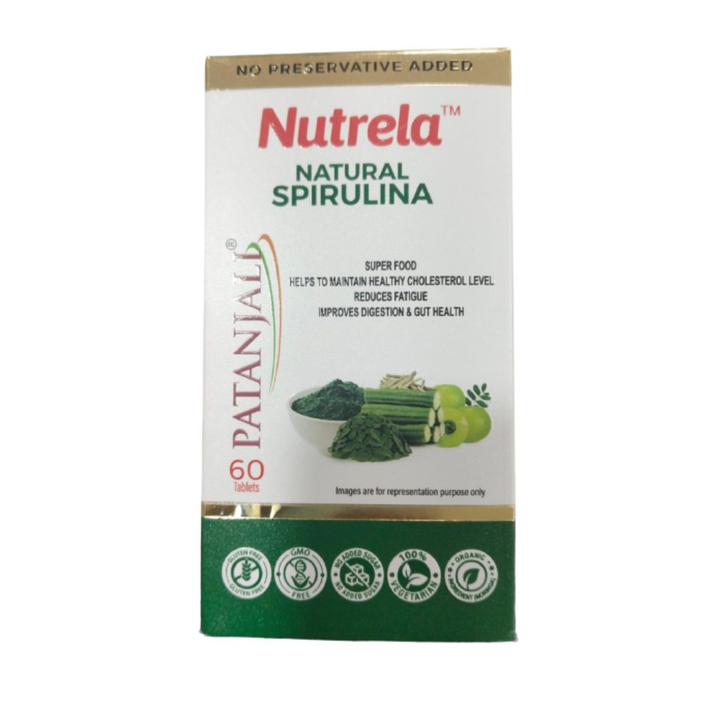 Patanjali Spirulina Capsule With Natural Spirulina 