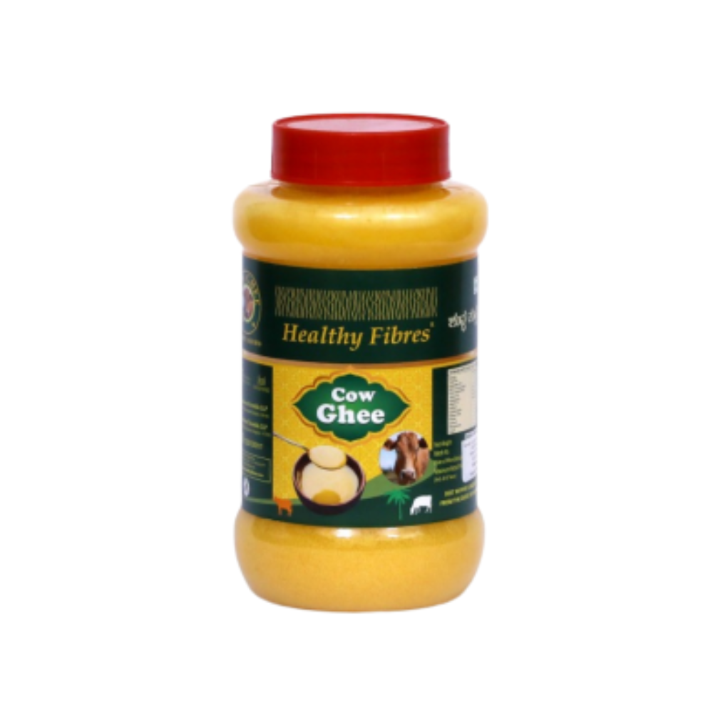 Healthy Fibres Cow Ghee | Homemade Cow Desi Ghee | Pure Cow Ghee for Better Digestion and Immunity 
