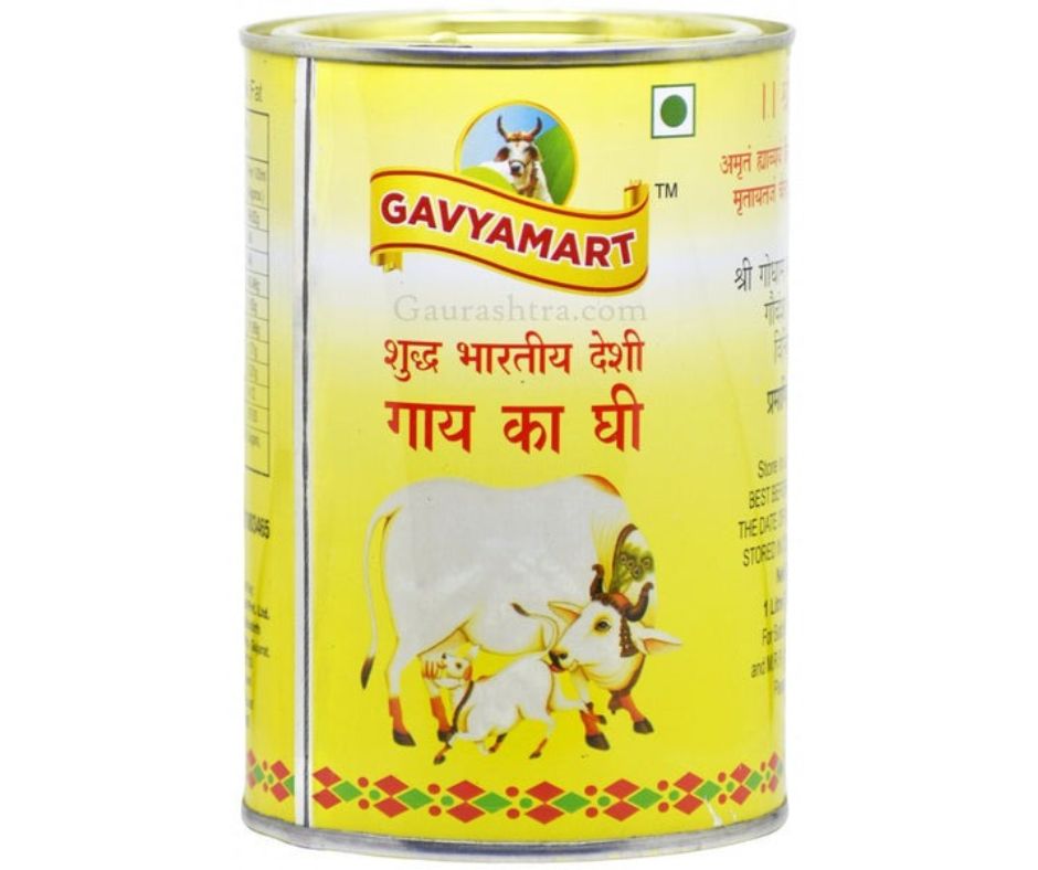 Gavyamart - Desi Cow Ghee | Pure Cow Ghee for Better Digestion and Immunity | 100% Pure Ghee 