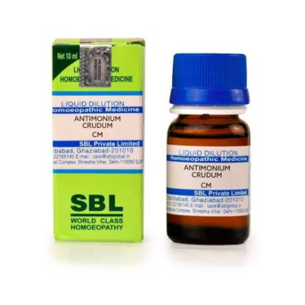 SBL Homeopathy Antimonium Crudum Dilution - Grab2buy