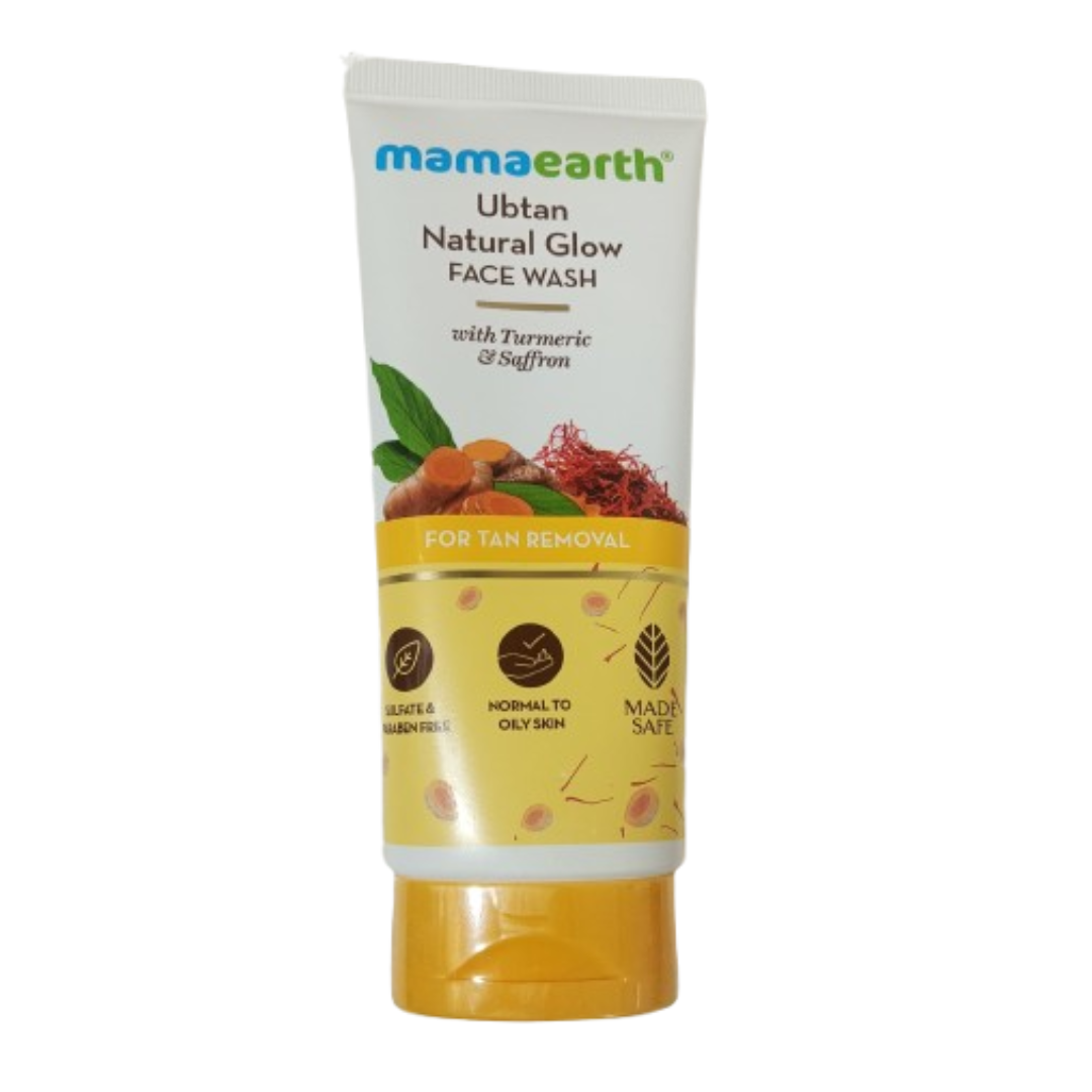 Mamaearth Ubtan Face Wash For Tan Removal - Grab2buy