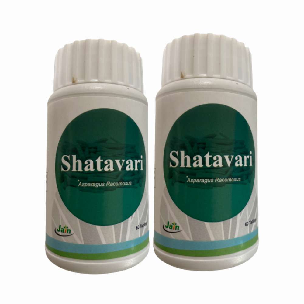 Jain Shatavari (Asparagus racemosus) Tablets 