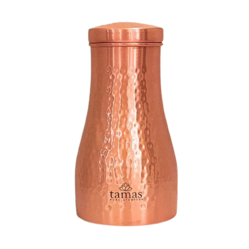 Tamas Hammered Bedroom Copper Water Jar 