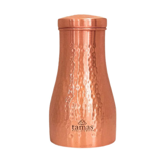 Tamas Hammered Bedroom Copper Water Jar 