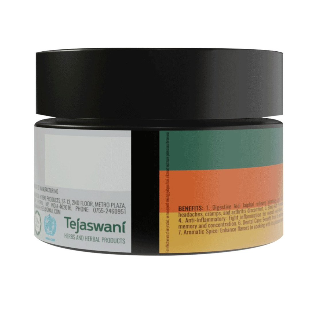Tejaswani Herbs and Herbal Products Jaiphal Powder 
