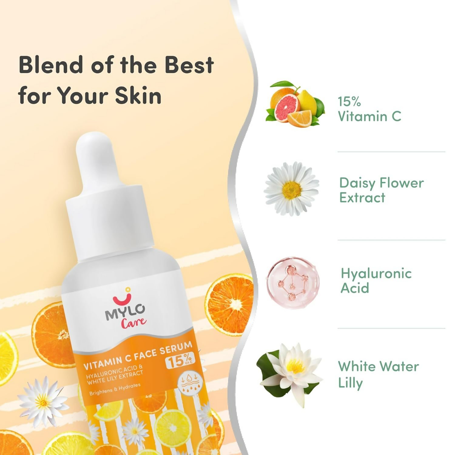 Mylo Care 15% Vitamin C Face Serum  Grab2Buy Mylo Care Grab2Buy