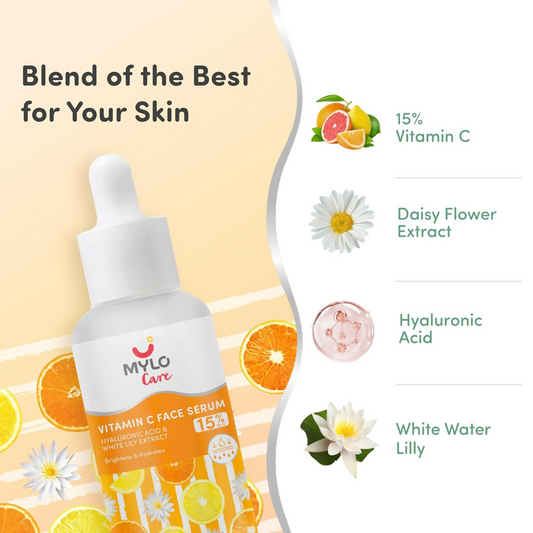 Mylo Care 15% Vitamin C Face Serum  Grab2Buy Mylo Care Grab2Buy