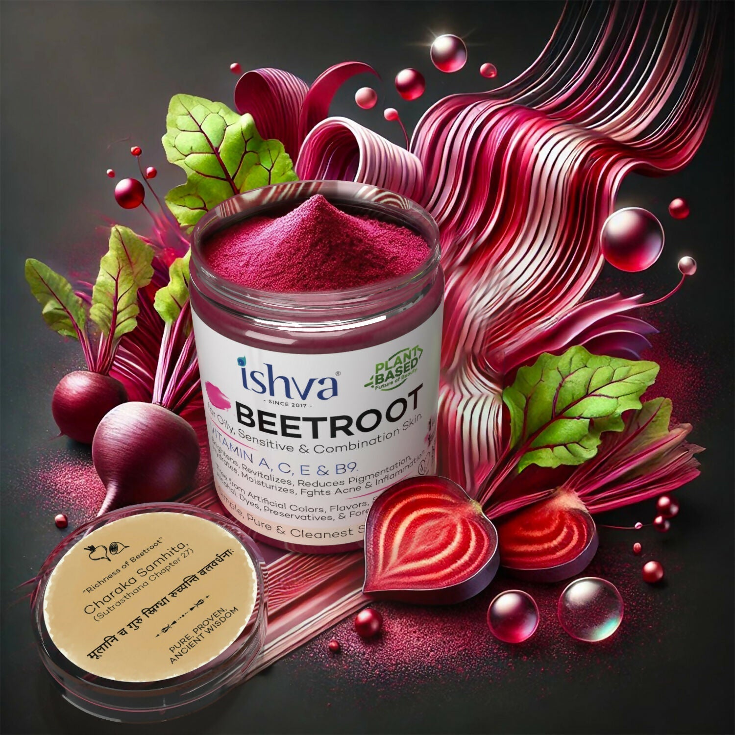 Ishva Beetroot powder For Skin 