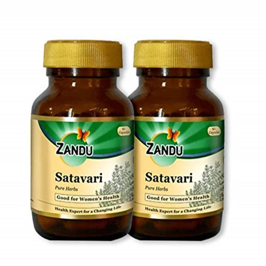 Zandu Satavari Pure Herbs Capsules - Grab2buy