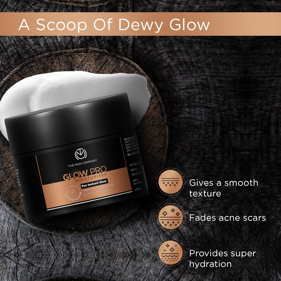 The Man Company Glow Pro Non-Sticky Daily Moisturizer For Instant Glow  Grab2Buy The Man Company Grab2Buy