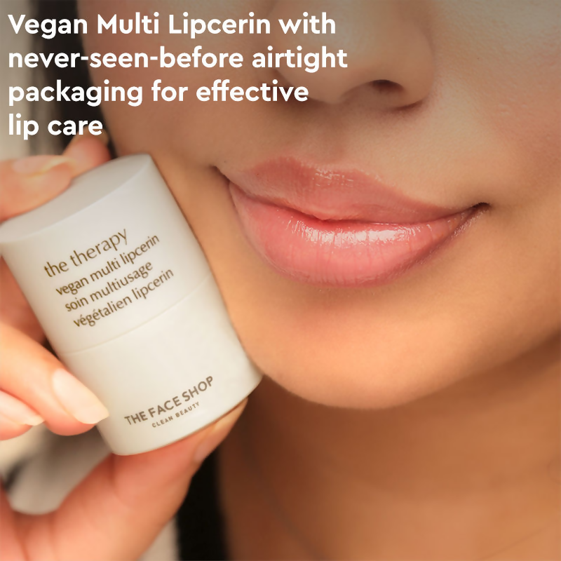 The Face Shop The Therapy Lipcerin, 12HR Moisture Lip Mask, Balm & Scrub  Grab2Buy The Face Shop Grab2Buy