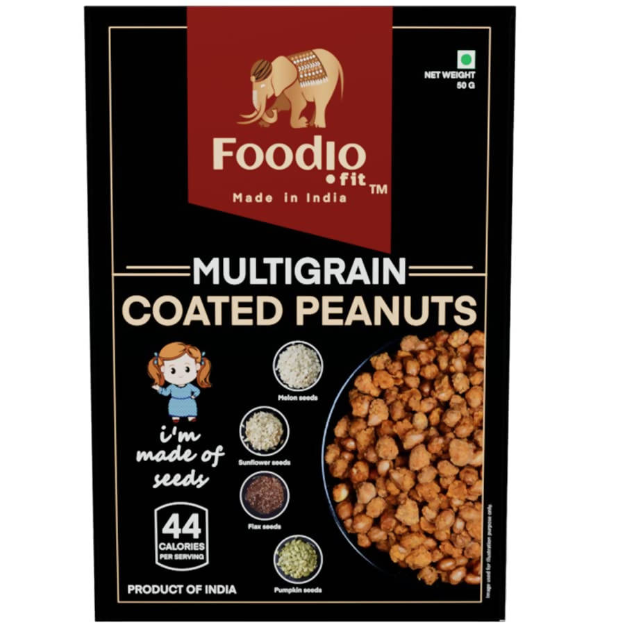 Foodio Multigrain Coated Peanuts - Grab2buy