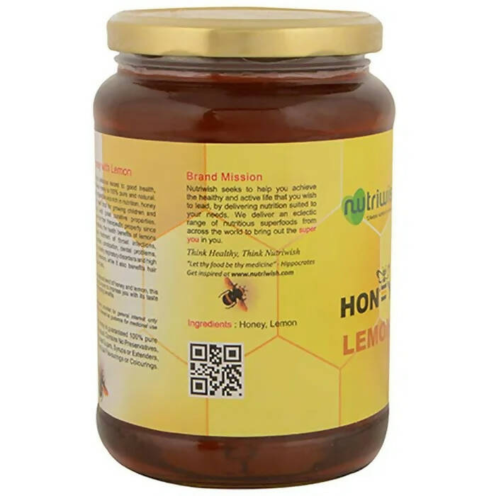 Nutriwish 100% Pure Organic Honey Lemon 