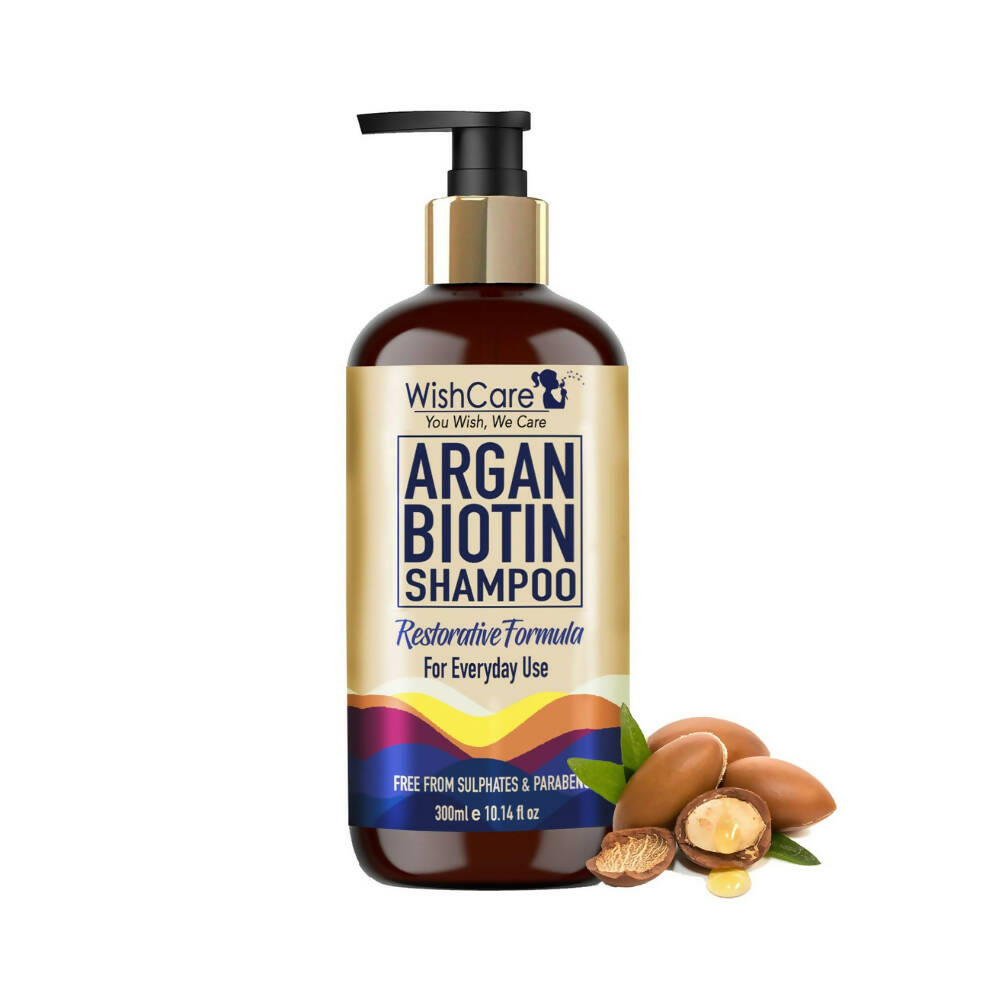 Wishcare Argan Oil Biotin Shampoo  Grab2Buy Wishcare Grab2Buy