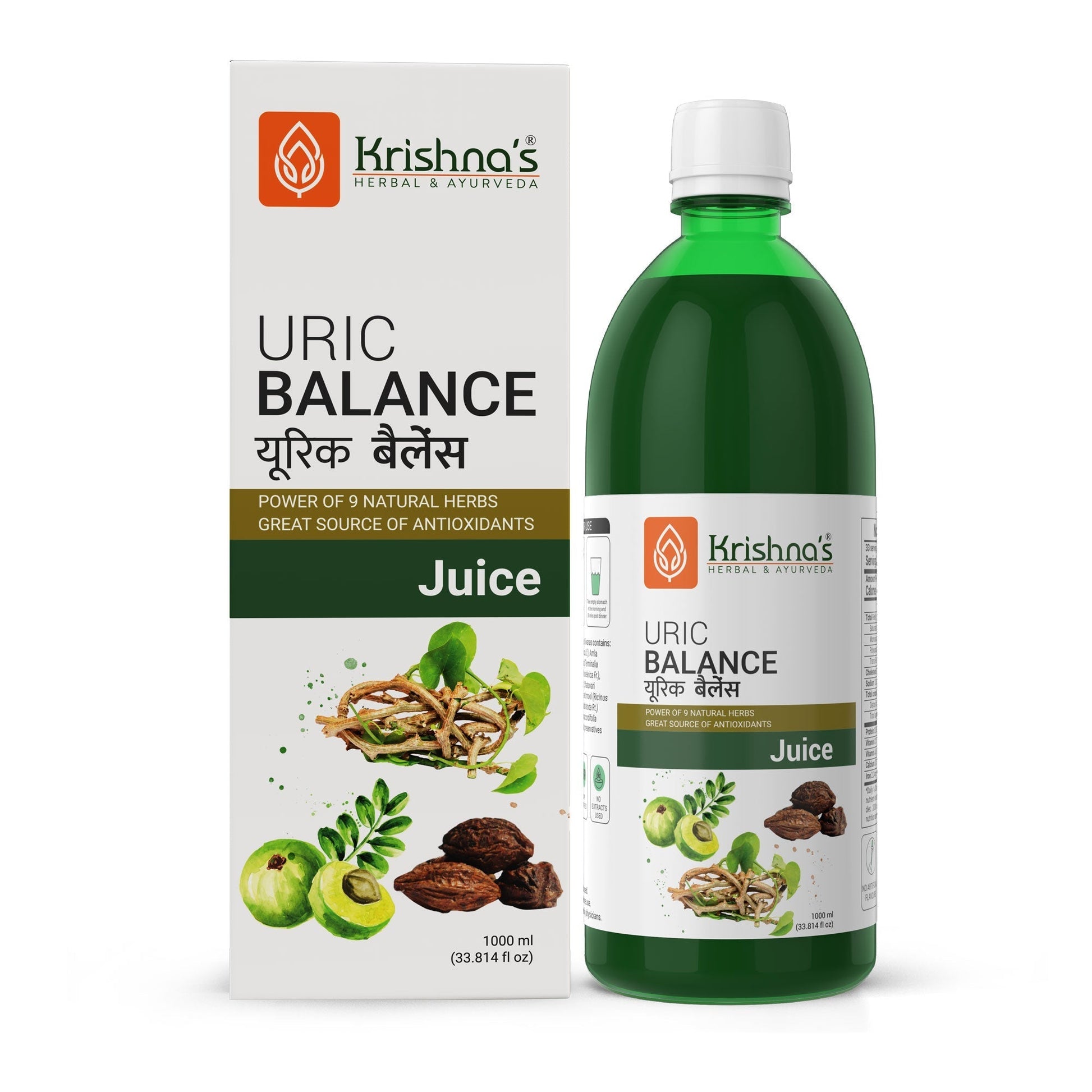Krishna'S Herbal & Ayurveda Uric Balance Juice 