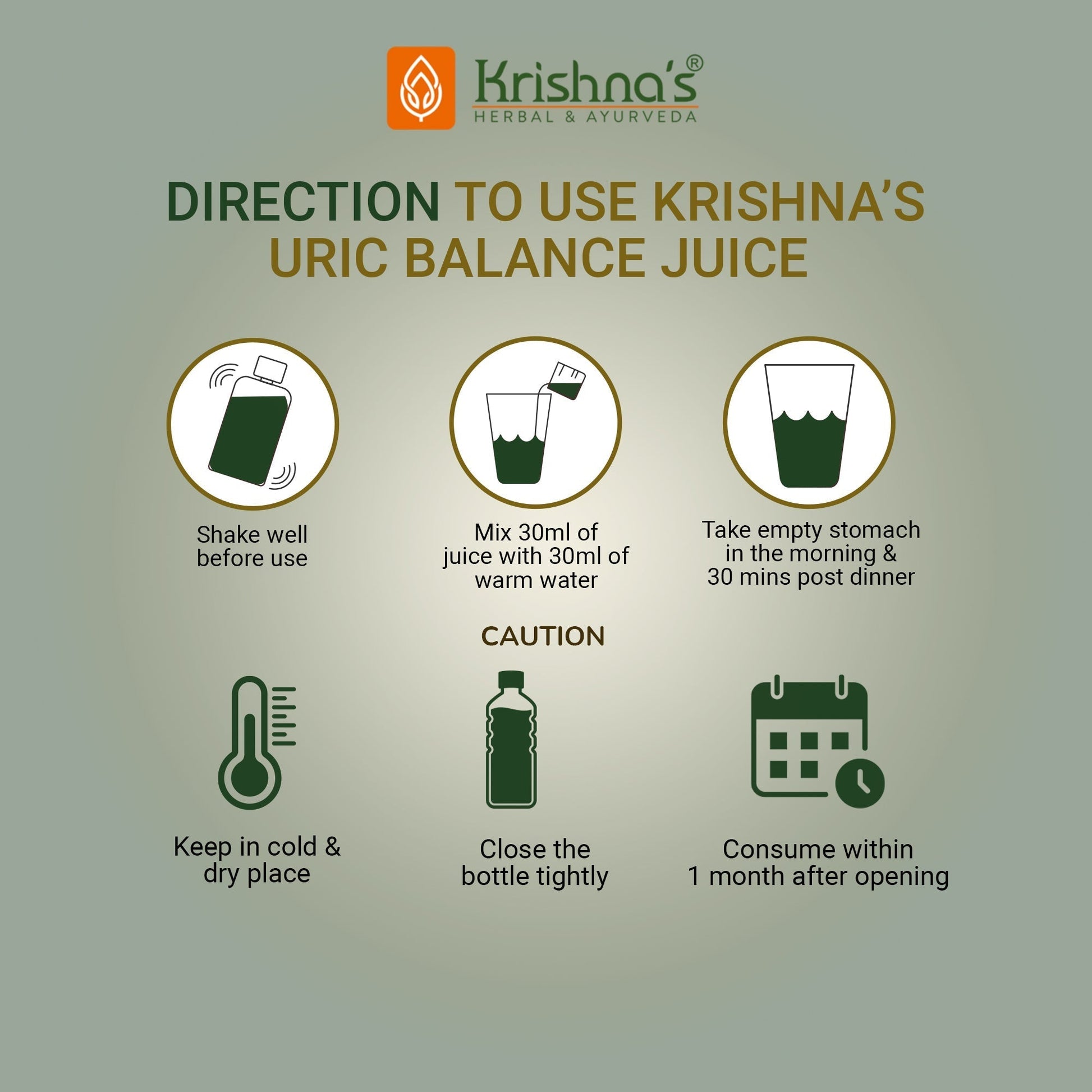 Krishna'S Herbal & Ayurveda Uric Balance Juice 