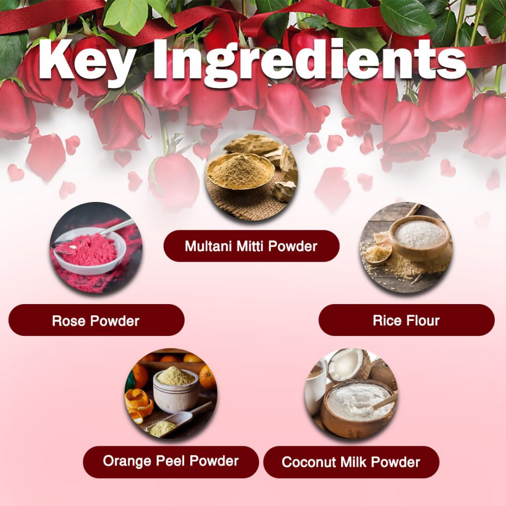 VedicAyurveda Herbal Wax Powder - Rose  Grab2Buy VedicAyurveda Grab2Buy