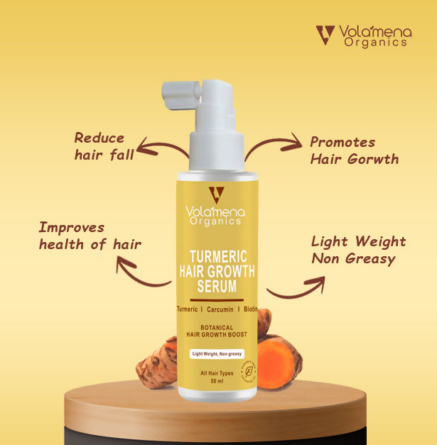 Volamena Turmeric Hair Growth Serum  Grab2Buy Volamena Grab2Buy