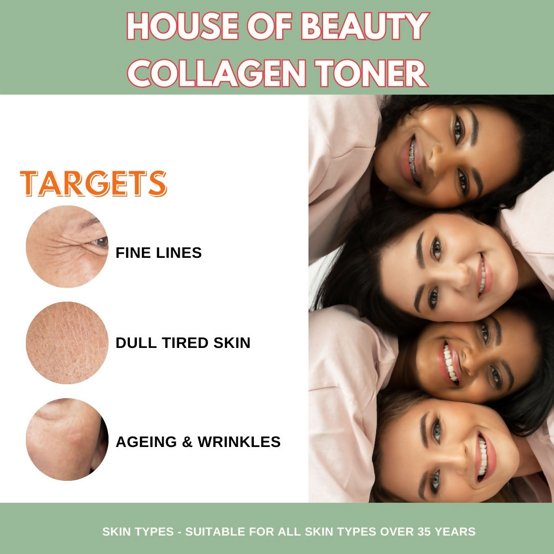 House of Beauty Mature Skin Collagen Toner 