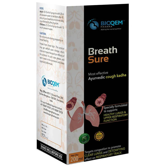 Bioqem Pharma Breath Sure Ayurvedic Kadha 