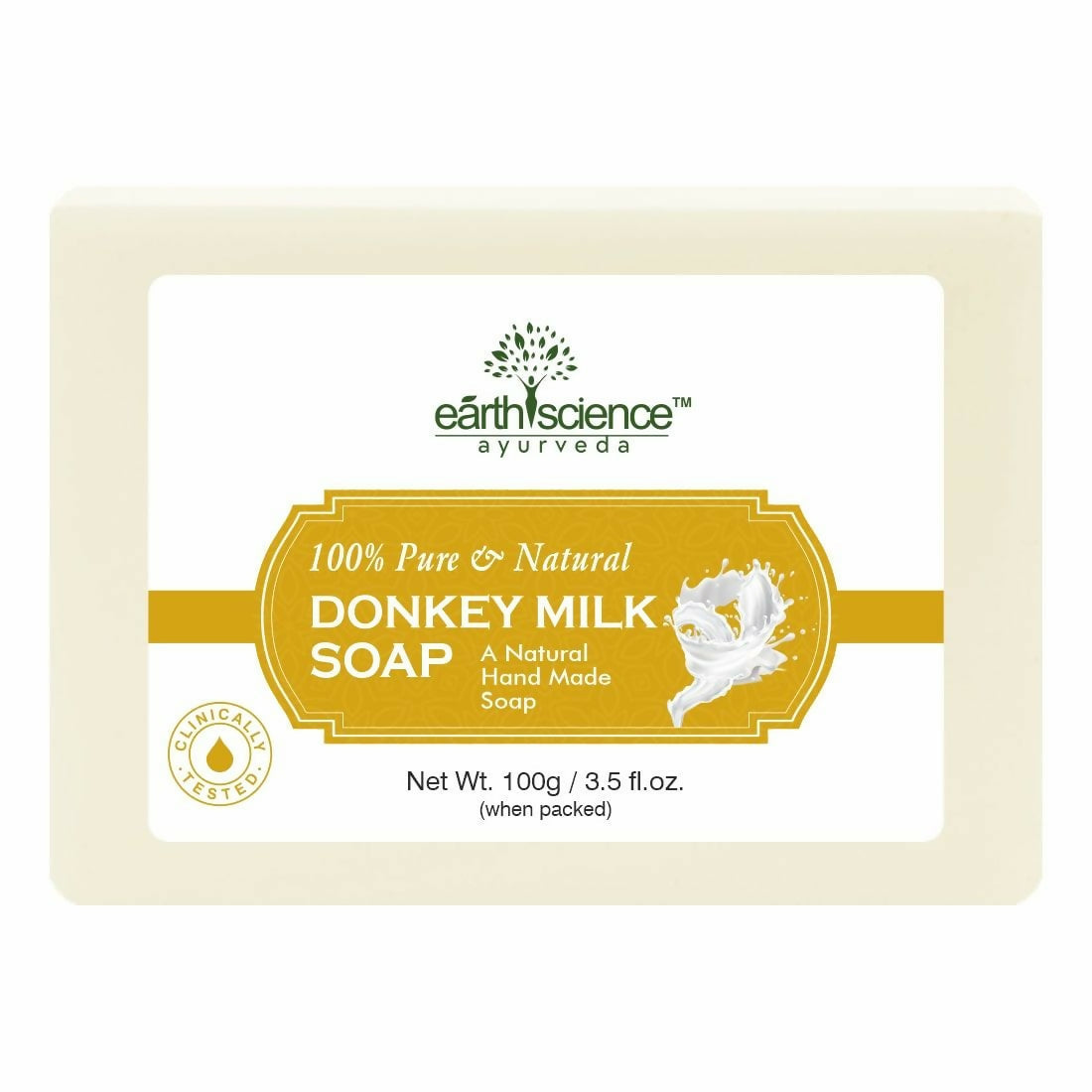 Earth Science Ayurveda Donkey Milk Bath Soap 