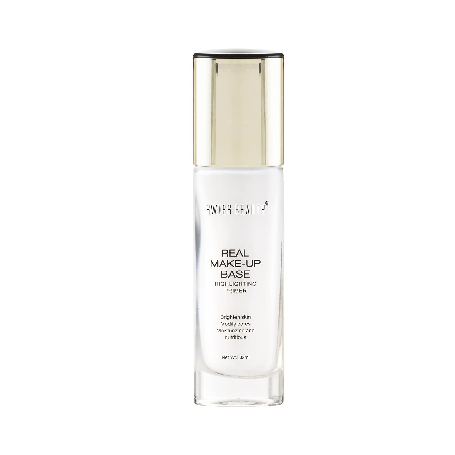 Swiss Beauty Real Makeup Base Highlighting Primer - Shade- Golden Tint 