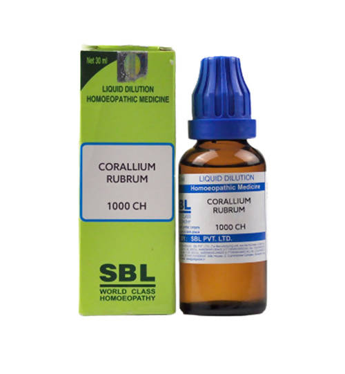 SBL Homeopathy Corallium Rubrum Dilution - Grab2buy