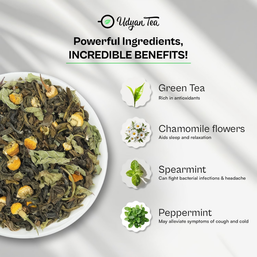 Udyan Tea Chamomile Delight Green Tea  Grab2Buy Udyan Tea Grab2Buy
