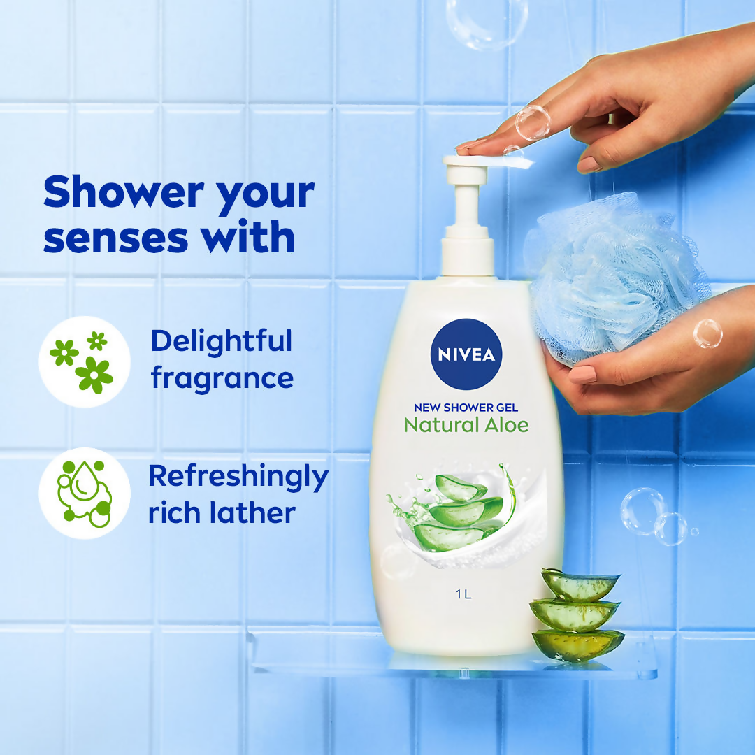 Nivea Natural Aloe Enriched Body Wash  Grab2Buy Nivea Grab2Buy