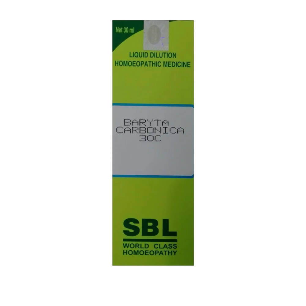 SBL Homeopathy Baryta Carbonica Dilution - Grab2buy