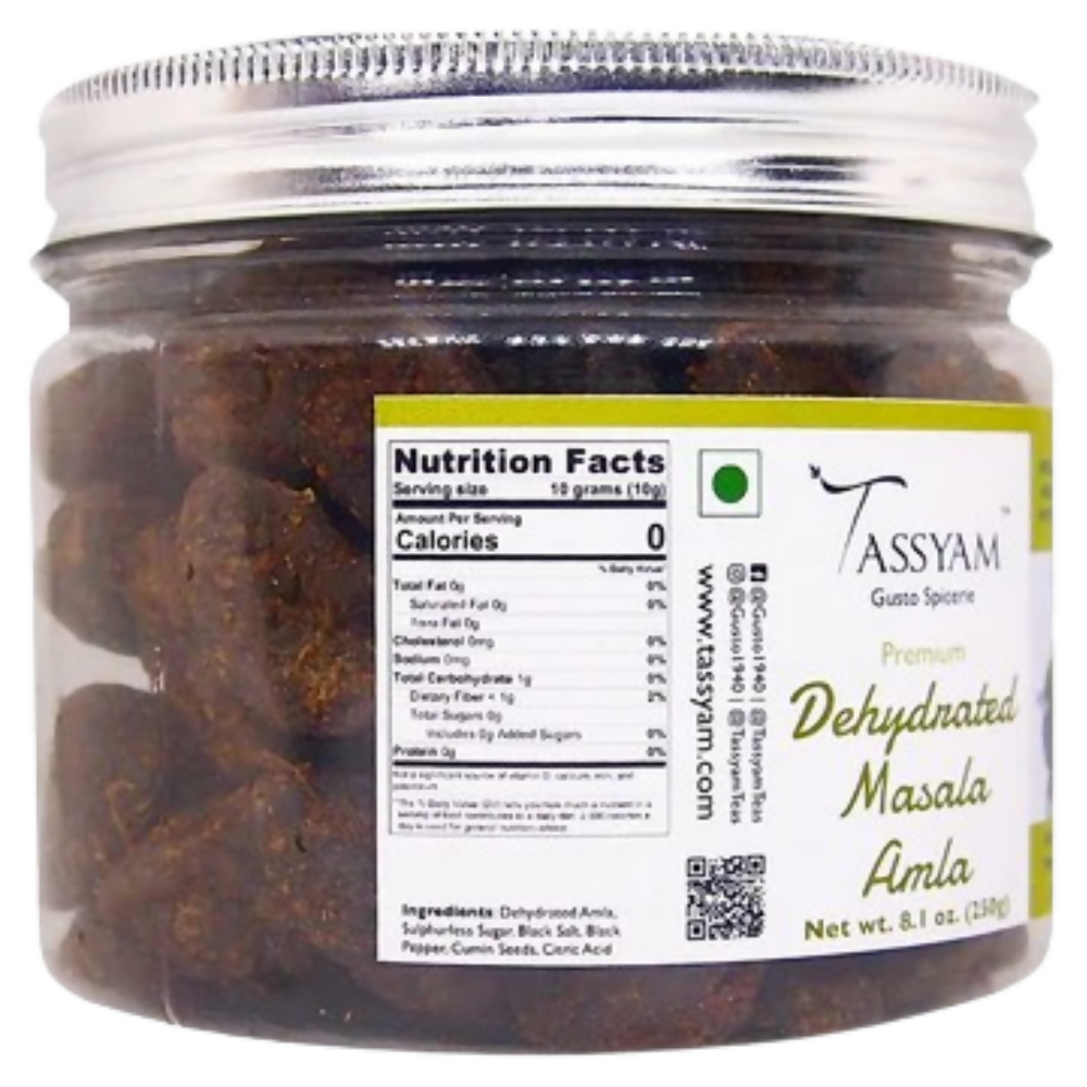 Tassyam Organics Dehydrated Masala Amla Slices