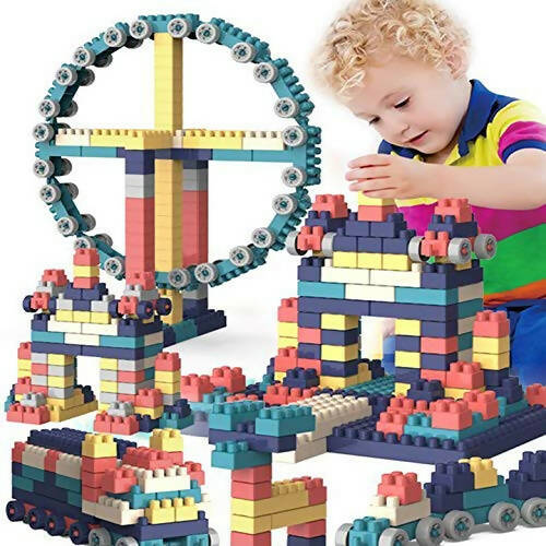 Sardar Ji Ki Dukan Large Size Young Builders Set - 2 (115-Piece Block Kit) By The Patel Stores - Grab2buy