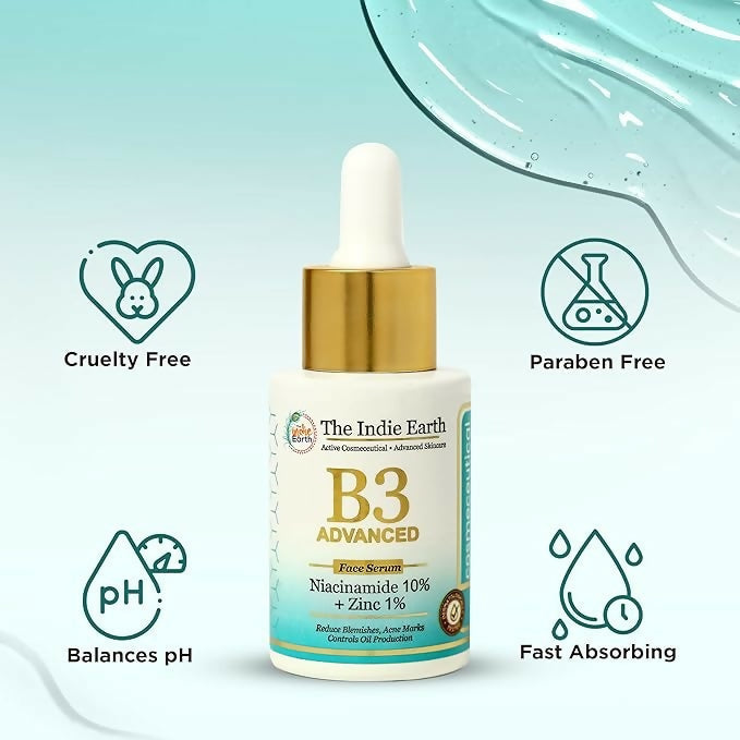 The Indie Earth B3 Advanced Niacinamide 10% & Zinc 1 % Face Serum  Grab2Buy The Indie Earth Grab2Buy