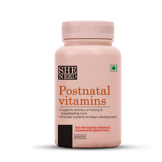 SheNeed Postnatal Vitamins Supports Recovery Capsules 