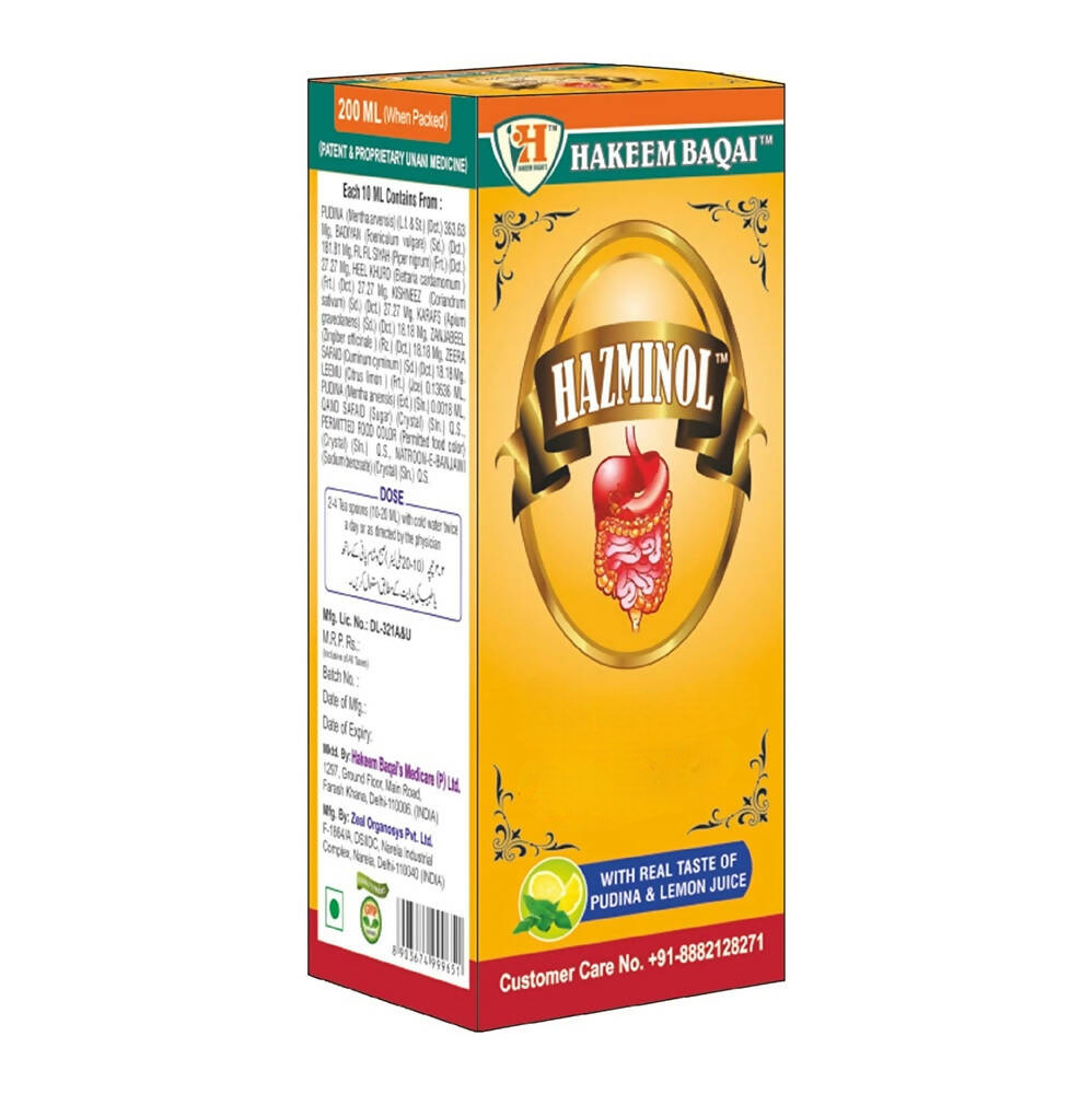 Hakeem Baqai'S Hazminol Syrup 